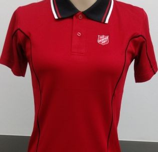 ladies-red-polo