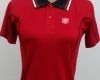 Ladies Red Polo