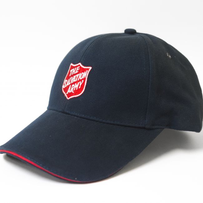 Navy Cap with Red Shield | TheTrade